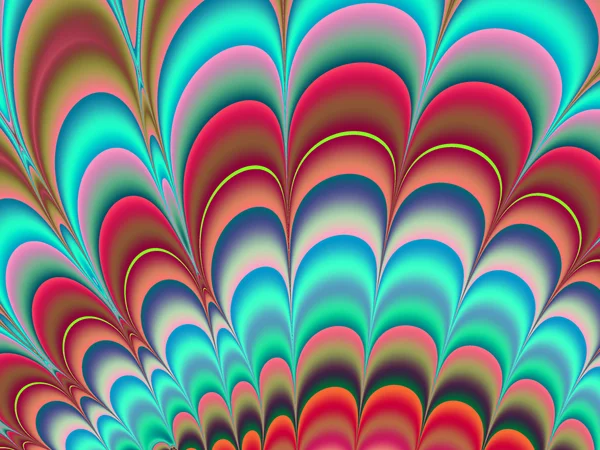 stock image Colourful background, fractal art