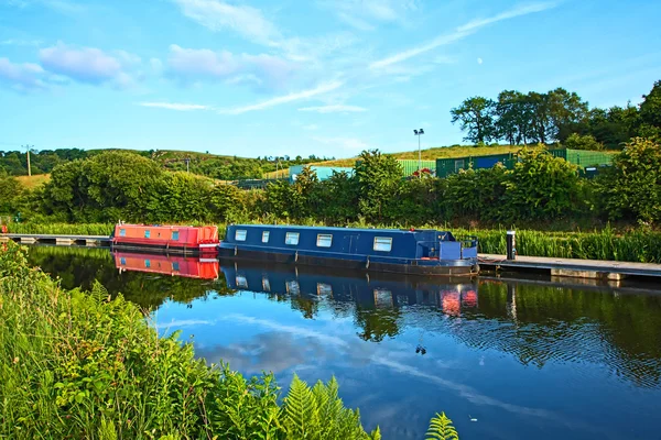 Weer en clyde canal, Schotland — Stockfoto