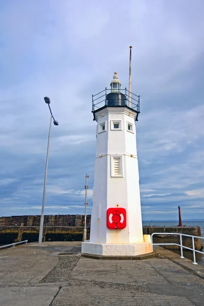 An old lighthouse in Anstruther, old fishing town in Scotland — Stock Photo, Image