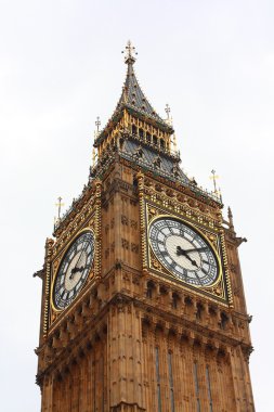 Big Ben, close up clipart