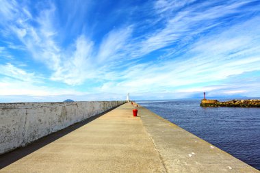 girvan, İskoçya Beach'de