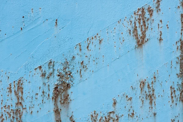 Roest blauwe muur — Stockfoto