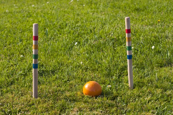 stock image Croquet game