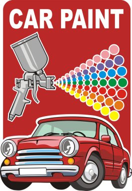 Car paint clipart