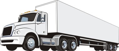 Cargo truck clipart