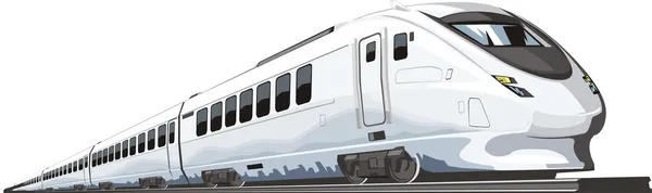 Snelheid trein — Stockvector