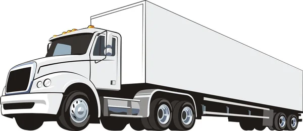 Camión de carga — Vector de stock