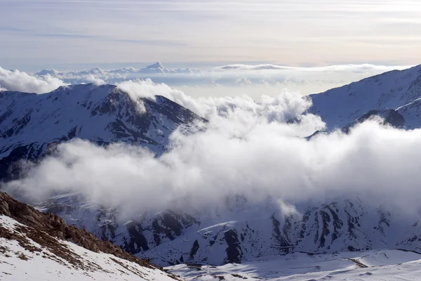 Inverno nas montanhas da Turquia — Fotografia de Stock