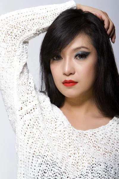 Asiatisch modell frau-thai ethnizität schönheit — Stockfoto
