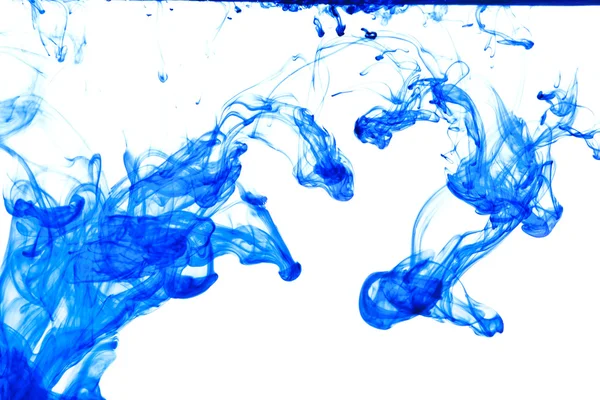 Stock image Blue ink drop