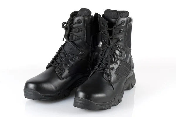 Armádní boty — Stock fotografie