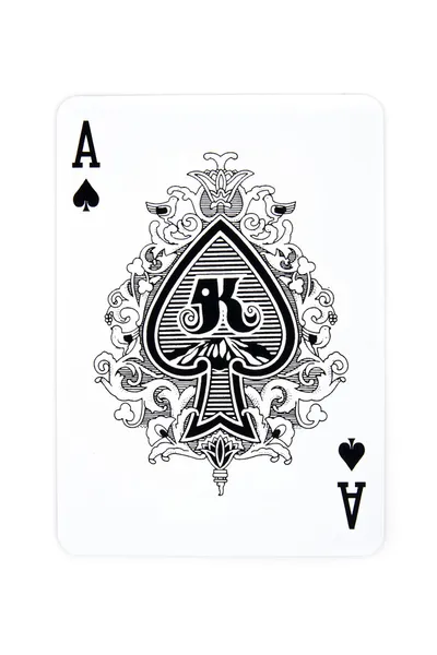 Ace of spades — Stock Photo, Image
