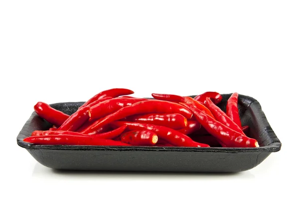 Grupo de chile rojo picante —  Fotos de Stock