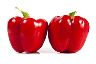 Red bell pepper clipart