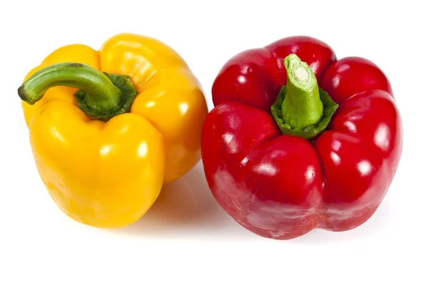 stock image Red and yellow bell pepper