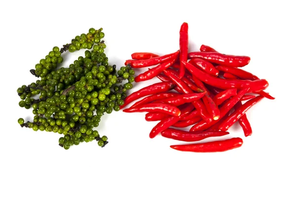 Peppercone and chili — Stock Photo, Image