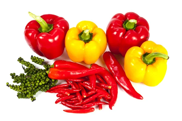 stock image Mix chili and pepper