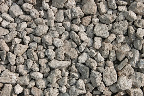 Beaucoup de petites pierres grisâtres — Photo