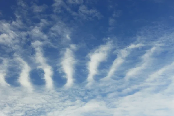 Nubi cumulative stratosferiche — Foto Stock