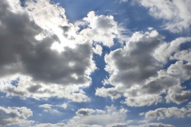 Beautiful cloudscape clipart