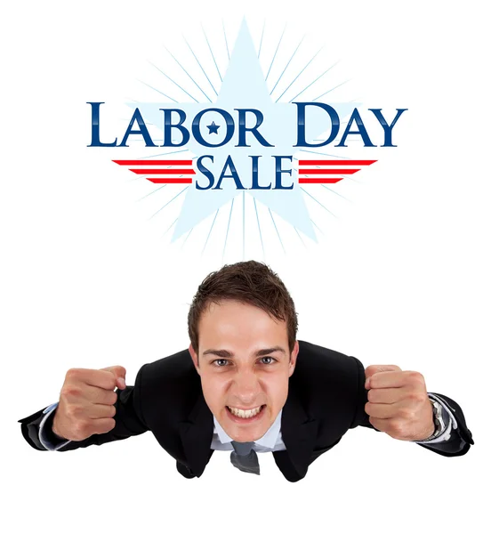 Kaufmann Labor Day Sale — Stockfoto