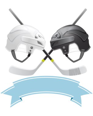 Ice Hockey emblem clipart