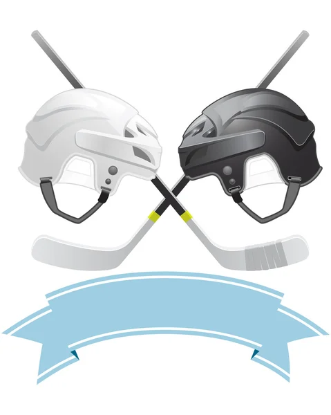 Ice Hockey emblem — Stock Vector