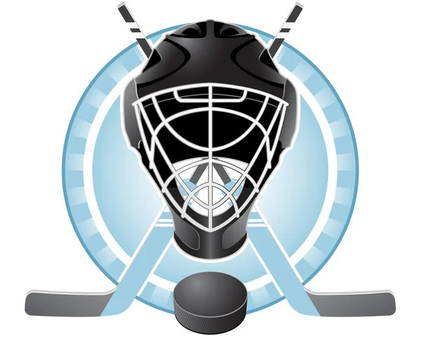 Hockey emblem — Stock Vector