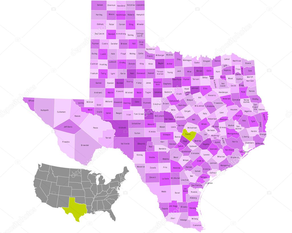 Texas counties