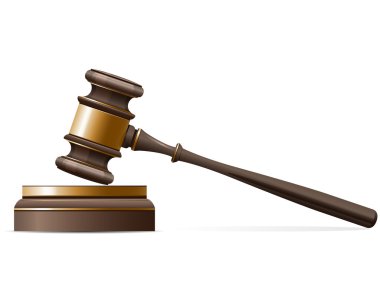 Judge gavel clipart