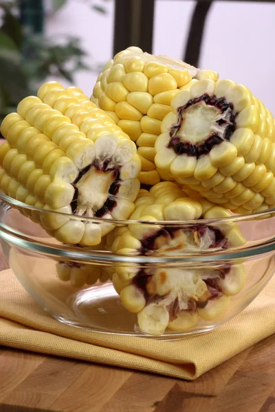 stock image Organic close up on clear bowl