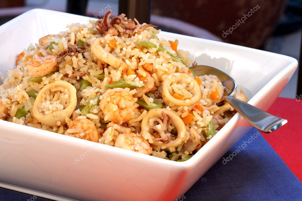 Calamary rice