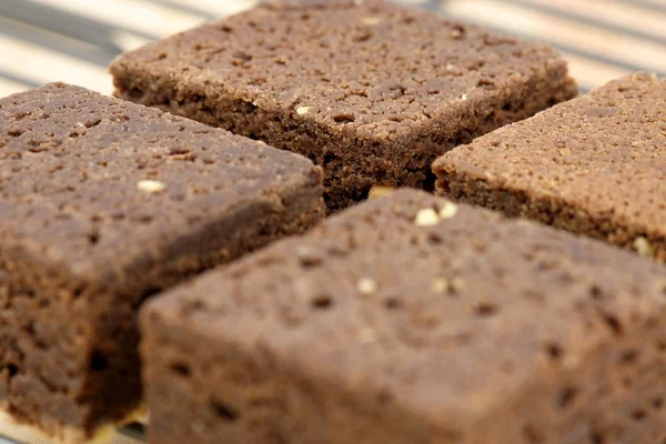 stock image Chocolate brownies