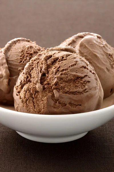 Wyśmienite czekoladowe lody, — Zdjęcie stockowe