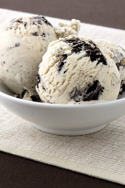 おいしいクッキー ＆ クリーム アイス クリーム — ストック写真