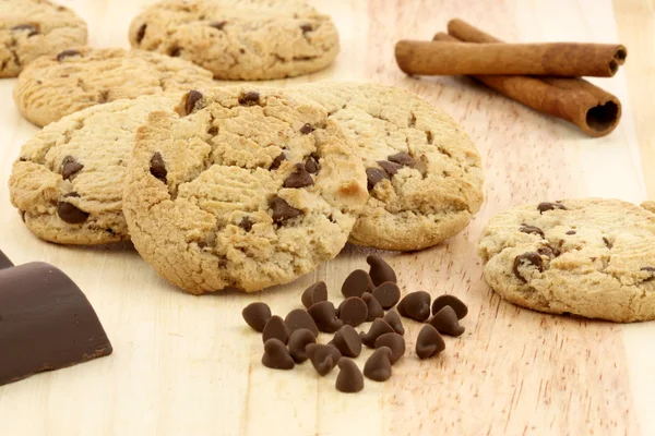 Chokolade chip cookies - Stock-foto