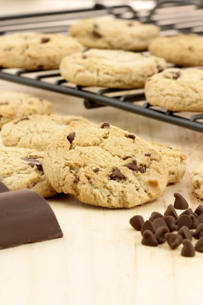 Chokolade chip cookies - Stock-foto
