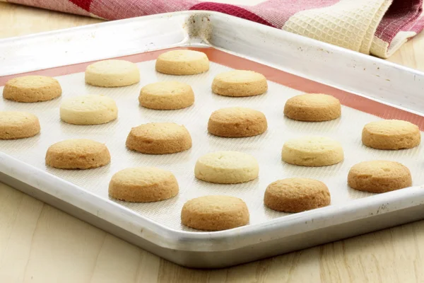 Krátké chléb soubory cookie — Stock fotografie