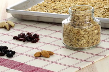 taze fırın sağlıklı granola