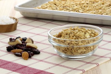 taze fırın sağlıklı granola