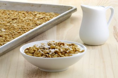 taze fırın sağlıklı granola