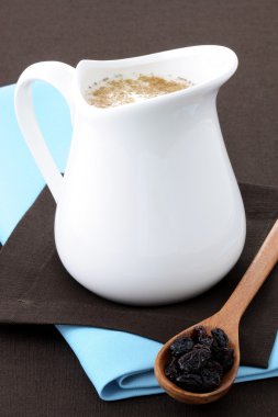 taze avena ya da yulaf ezmesi