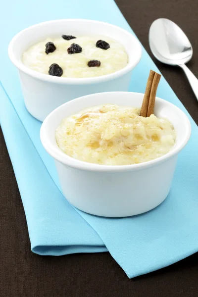 Delicious rice pudding — Stock Photo, Image