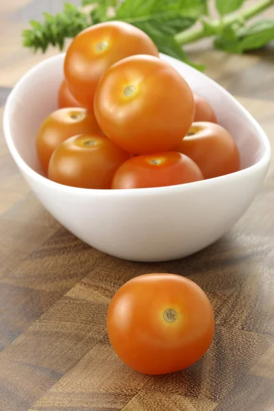 Świeże pomidory organicznych — Zdjęcie stockowe