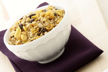 lezzetli ve sağlıklı granola