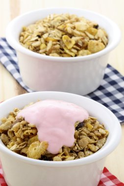 lezzetli ve sağlıklı granola