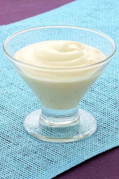 Leckerer frischer Joghurt — Stockfoto