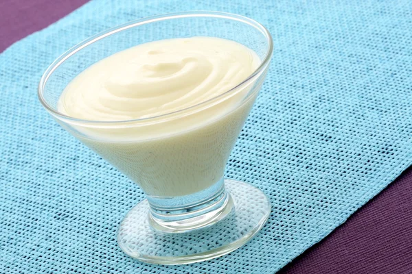 stock image Delicious fresh yogurt