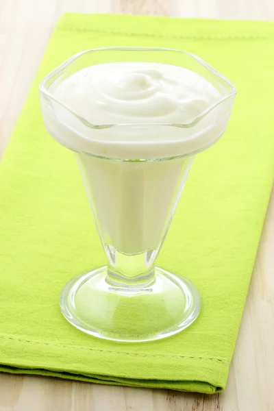 stock image Delicious fresh yogurt