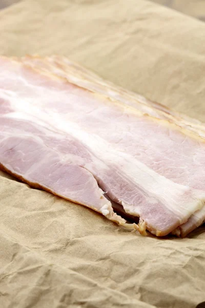 Bacon delicioso curado — Fotografia de Stock